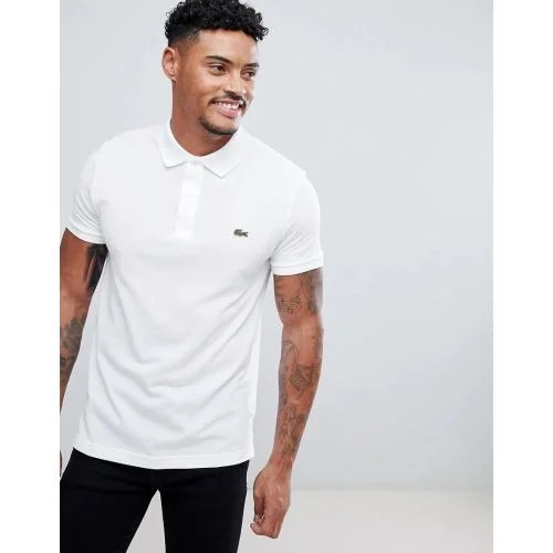 Lacoste White Polo T shirt Men s Fashion Tops Sets Tshirts