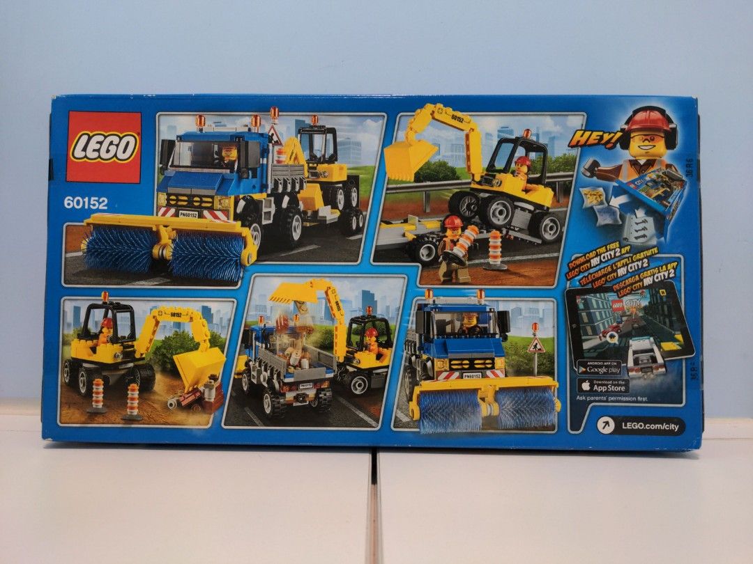 LEGO CITY 60152 Sweeper Excavator