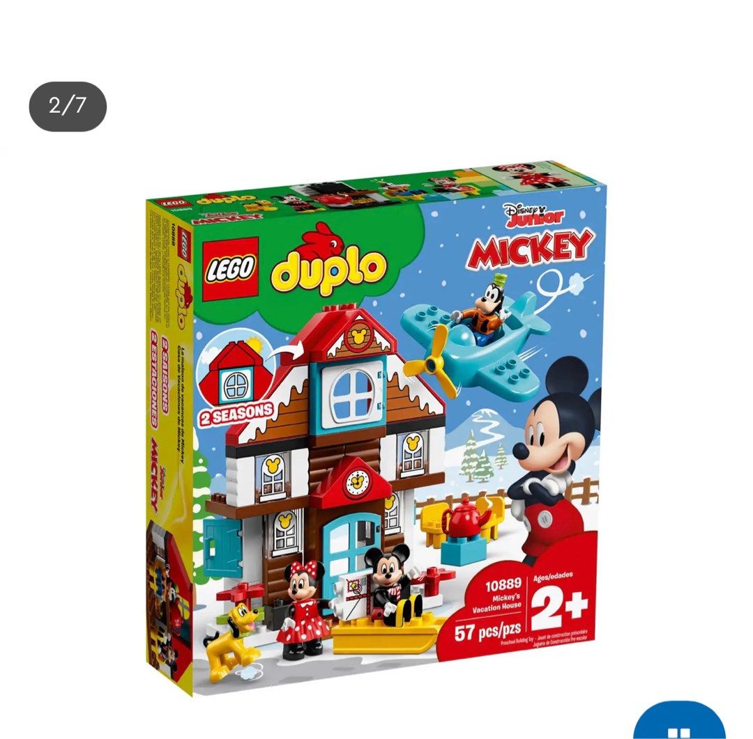 Lego Duplo 10889米奇渡假屋, 興趣及遊戲, 玩具& 遊戲類- Carousell