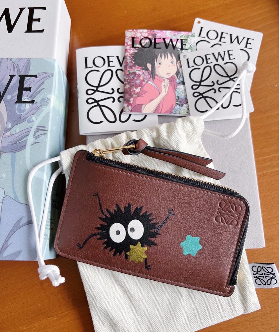 Loewe Spirited Away Coin Card Holder Loewe Studio Ghibli, Luxury, Bags