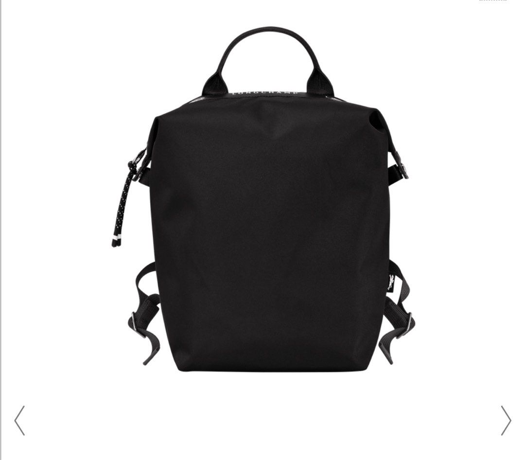 All black longchamp discount backpack