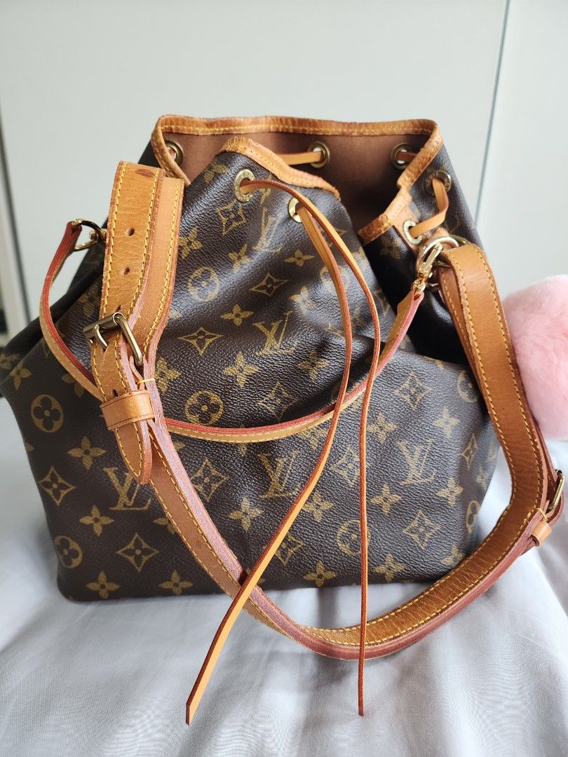 Louis Vuitton Monogram Noe Drawstring Shoulder Bag Bucket Bag