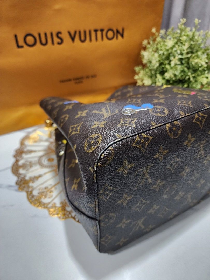 LV Neonoe MM in Limited Edition Love Lock Monogram Canvas and GHW