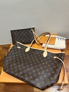 Conversion Kit for LV Neverfull Pouch, Luxury, Bags & Wallets on Carousell