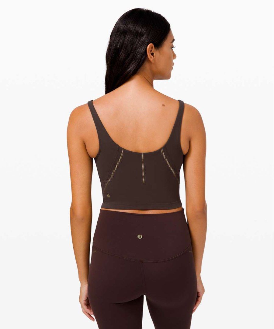 Lululemon Align tank dark olive size4, Women's Fashion, Activewear on  Carousell