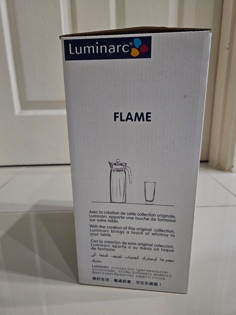 Luminarc Flame Set 5 Pices New In Box Tv And Home Appliances Kitchen Appliances Other Kitchen 6250