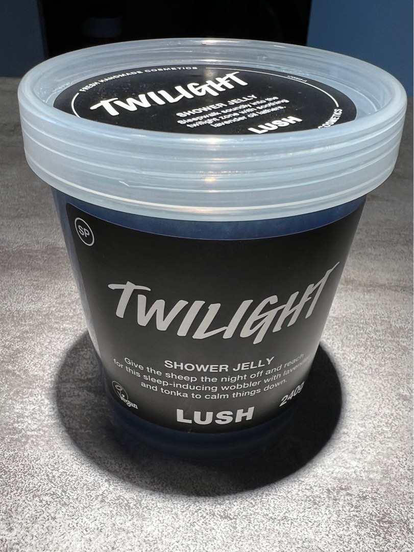 LUSH Twilight SHOWER JELLY soap 240g, Beauty & Personal Care, Bath & Body,  Bath on Carousell
