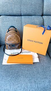 AUTHENTIC LV LOUIS VUITTON Mini Palm Springs Backpack - ✓Receipt, Luxury,  Bags & Wallets on Carousell