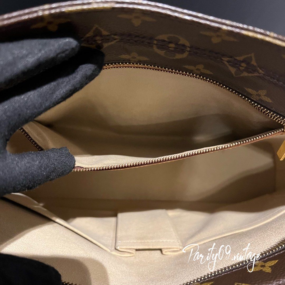 LOUIS VUITTON Luco Used Tote Shoulder Bag Monogram Leather M51155 #BJ2 –  VINTAGE MODE JP