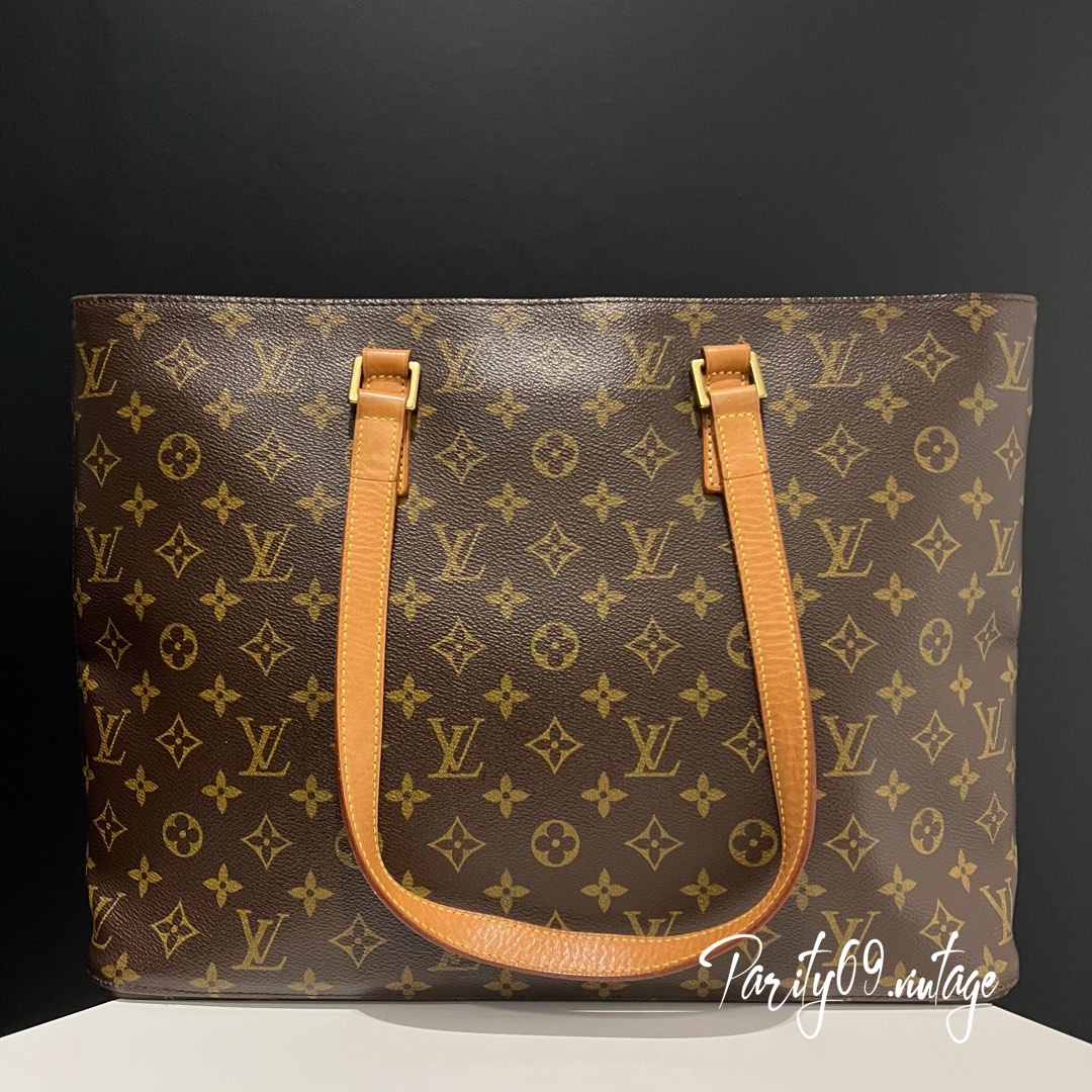 Authentic Louis Vuitton Monogram Luco Shoulder Tote Bag M51155 LV