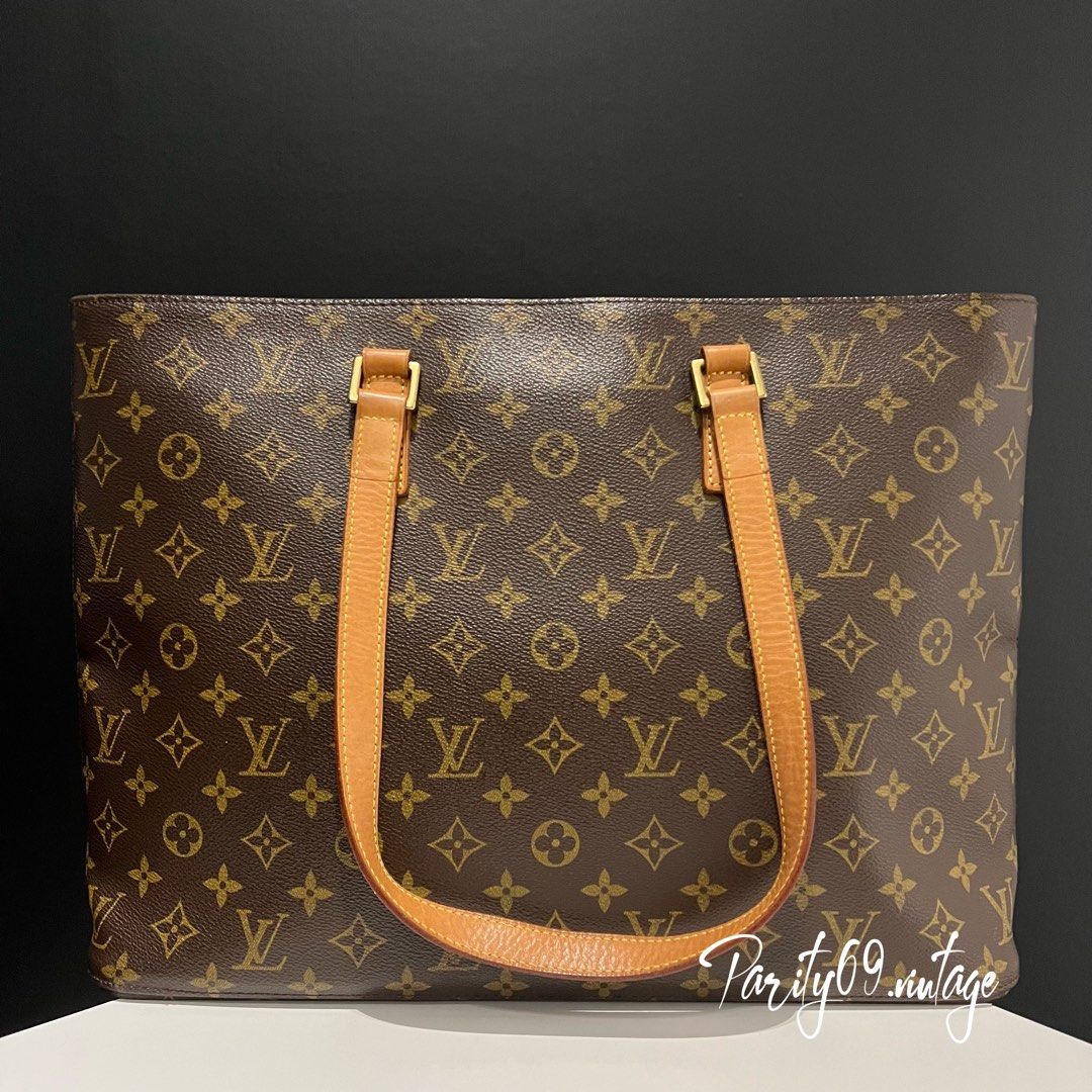 LOUIS VUITTON Tote Bag M51155 Luco Monogram canvas Brown Women