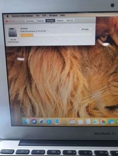 MacBook air 2015 13-inch 4gb ram 128gb ssd os high Sierra