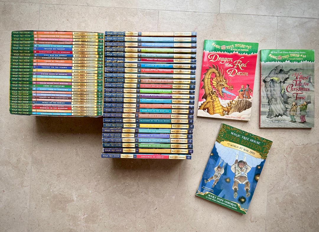 Magic tree house and magic tree house merlin missions series hobbies