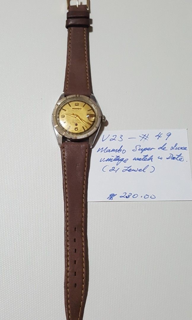 Mambo watches for sale shop