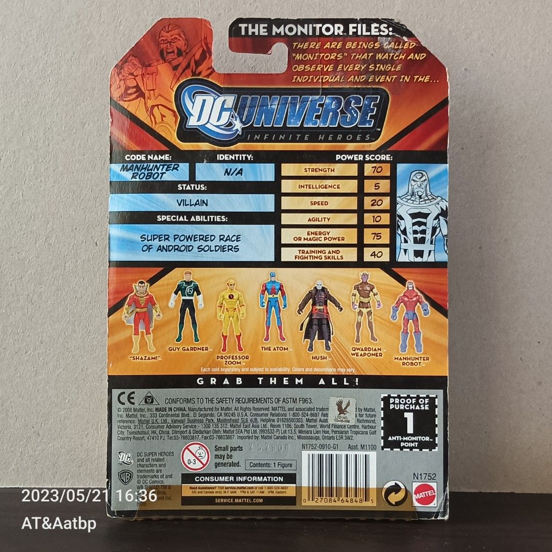 Set Modellini DC Universe Crisis 2008 - Starfire E Raven - Mattel Infinite Heroes