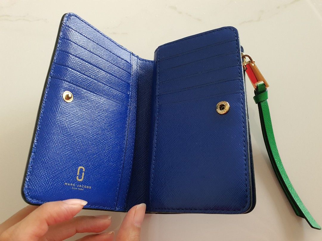 Marc jacobs hotsell wallet blue