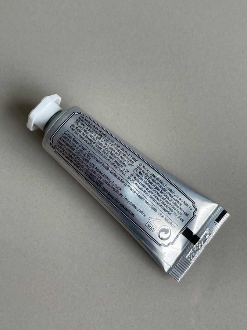 Marvis Whitening Mint Fluoride Toothpaste 25ml, Beauty & Personal Care