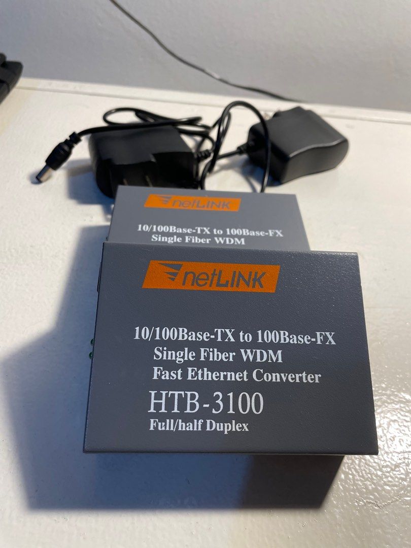 Media Converter (Fiber Optic) (Category: Networking) located in Mandaluyong City. Submitted by danettheninja (Listing ID 1233090029, Image 3). Description: Php 300+sf No lowballing With free Cat 8 1m Cable Product Name : 10/100Mbps A/B Fiber Optic Tranceiver/Converter - Single-Mode,Single Fiber - Connector type : SC/UPC - Material: Metal - Fixed internal diameter: 18MM > Application: ● Telecom Maintenance ● CCTV Maintenance ● Comprehensive cable 