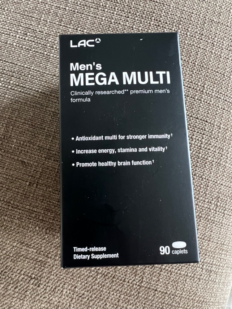 Men’s Mega Multi (multi vitamin), Health & Nutrition, Health ...