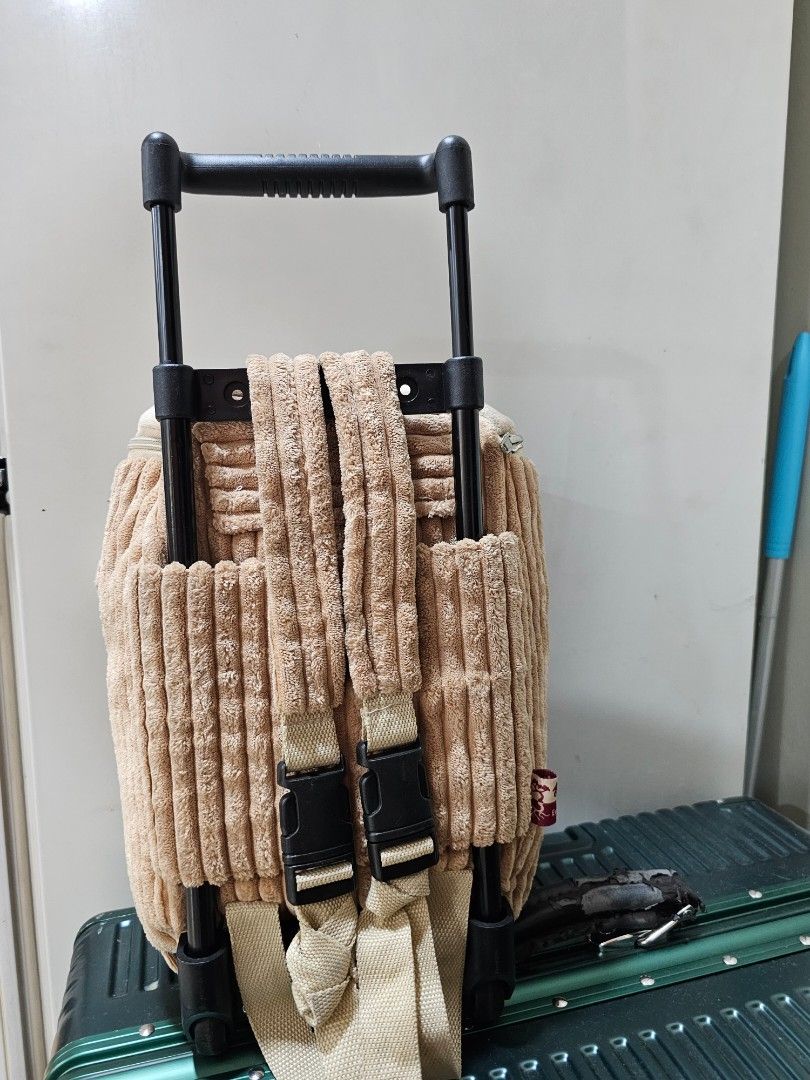 Mini trolley bag plush, Hobbies & Toys, Travel, Luggages on Carousell