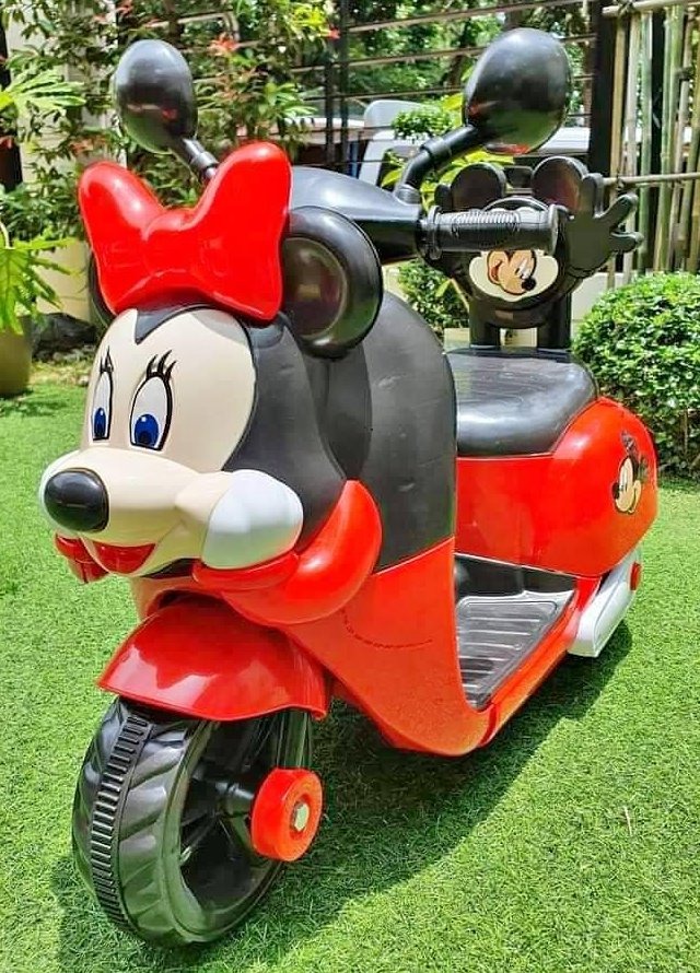 Minnie Mouse Motorcycle for Kids on Carousell