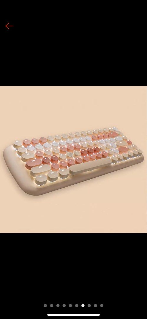Mofii Candy M Wired Backlit Mechanical Keyboard USB (Category: Computer Keyboard) located in Baguio. Submitted by lycheeeeee (Listing ID 1233020153, Image 1). Description: (Second-Hand) Mofii Candy Milktea Wired Backlit Mechanical Keyboard USB rfs: not being used anymore!! ✨9.5 cosmetics, in very good condition✨ *letter “L” has no light, but works perfectly fine aside from that, no other issues :)) : ̗̀➛ Mixed Keycap Gaming Keyboard 84 Keys : ̗̀➛