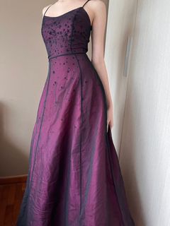 Purple vintage outlet dress