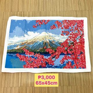 Mount fuji Cross stitch for sale (Ready to frame)
