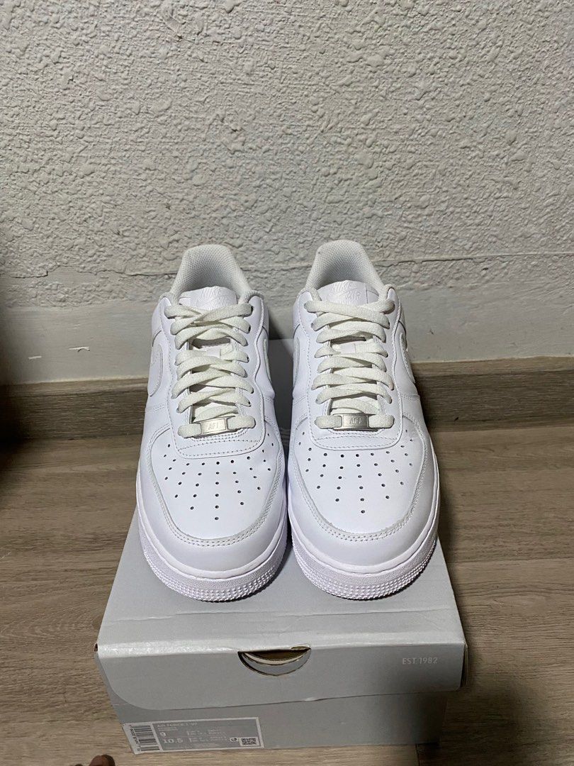 Nike air force best sale 1 white 10.5