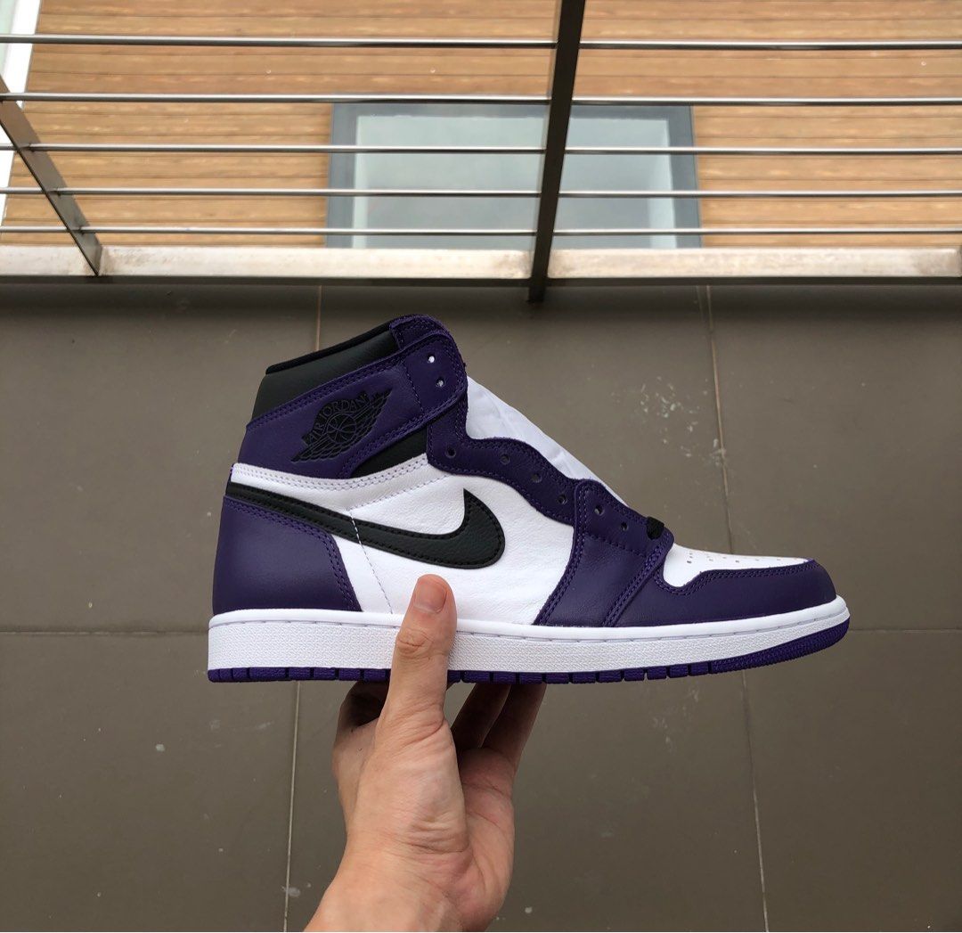 Air jordan 1 high court new arrivals purple