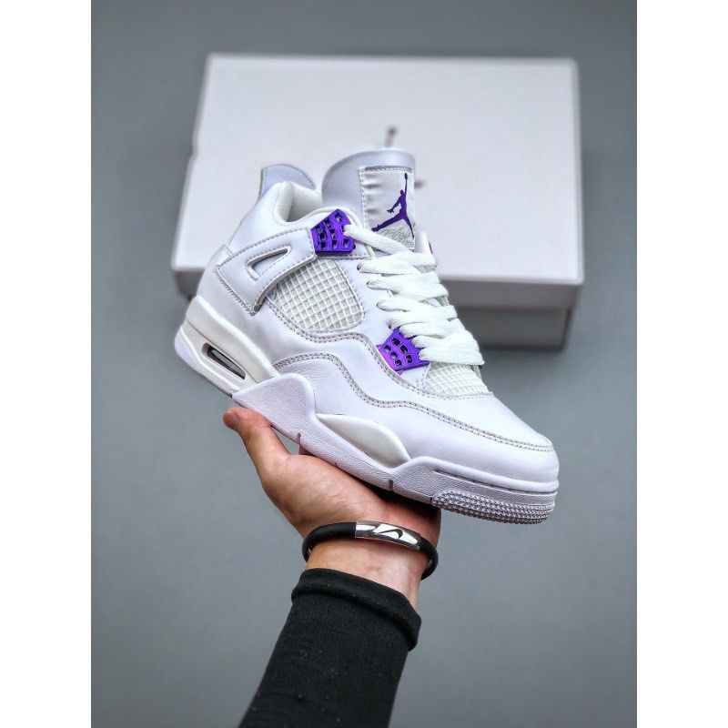 Nike air Jordan 4 Purple metallic Men s Fashion Footwear