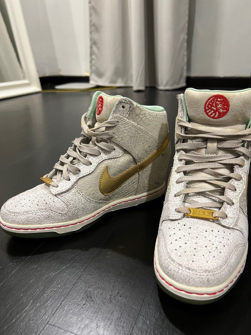 Nike Air Jordan Dunk Heels CNY edition Women s Fashion Footwear