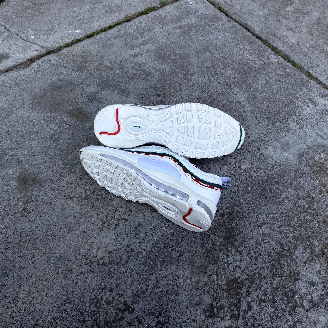 air max 97 x undefeated white