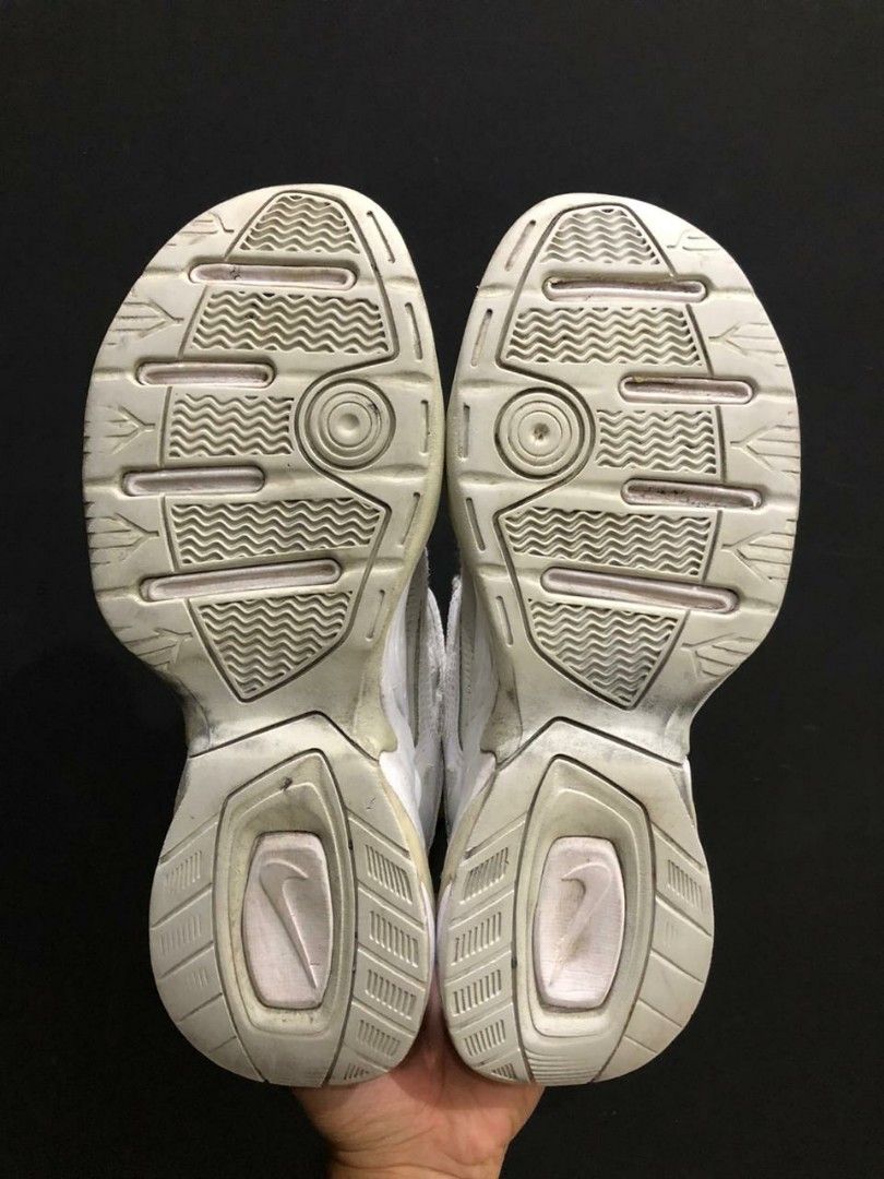 nike m2k triple white