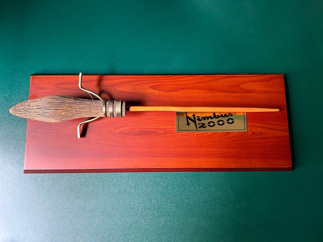 Harry Potter Nimbus 2000 broomstick figurine (USJ), Hobbies & Toys