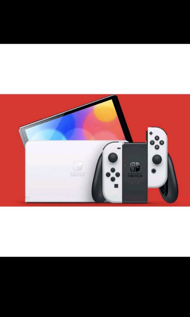 NINTENDO SWITCH CONSOLE (OLED MODEL), Video Gaming, Video Game Consoles