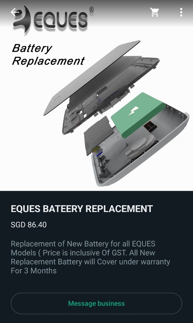 Eques Veiu Mini 2 A27 Digital Door View (GOLD), Furniture & Home Living