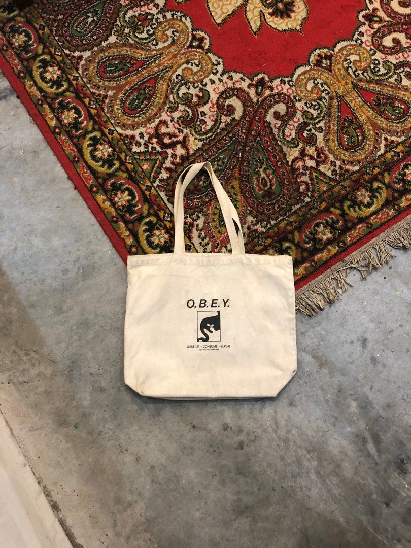 Obey on sale tote bag