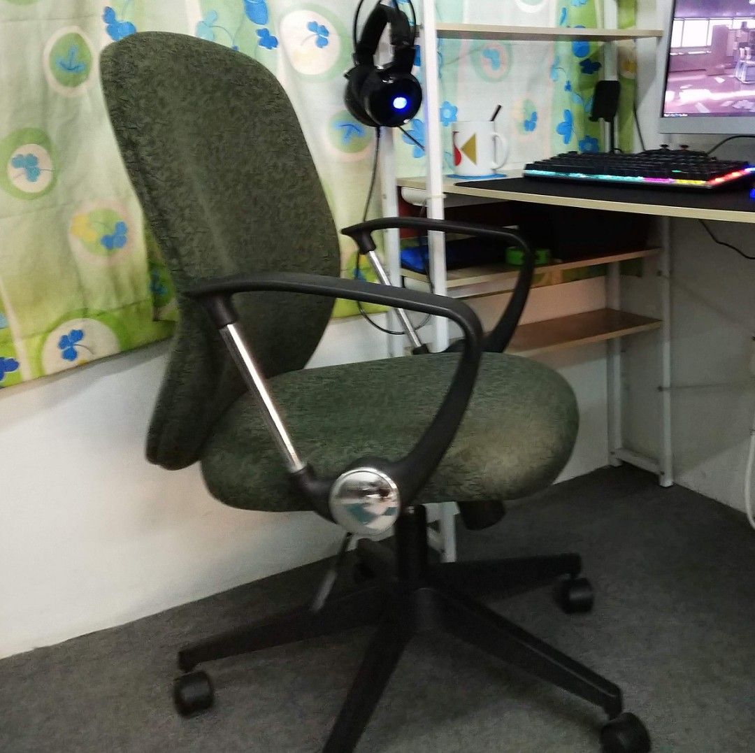 Office chair fabric material Furniture Home Living Furniture