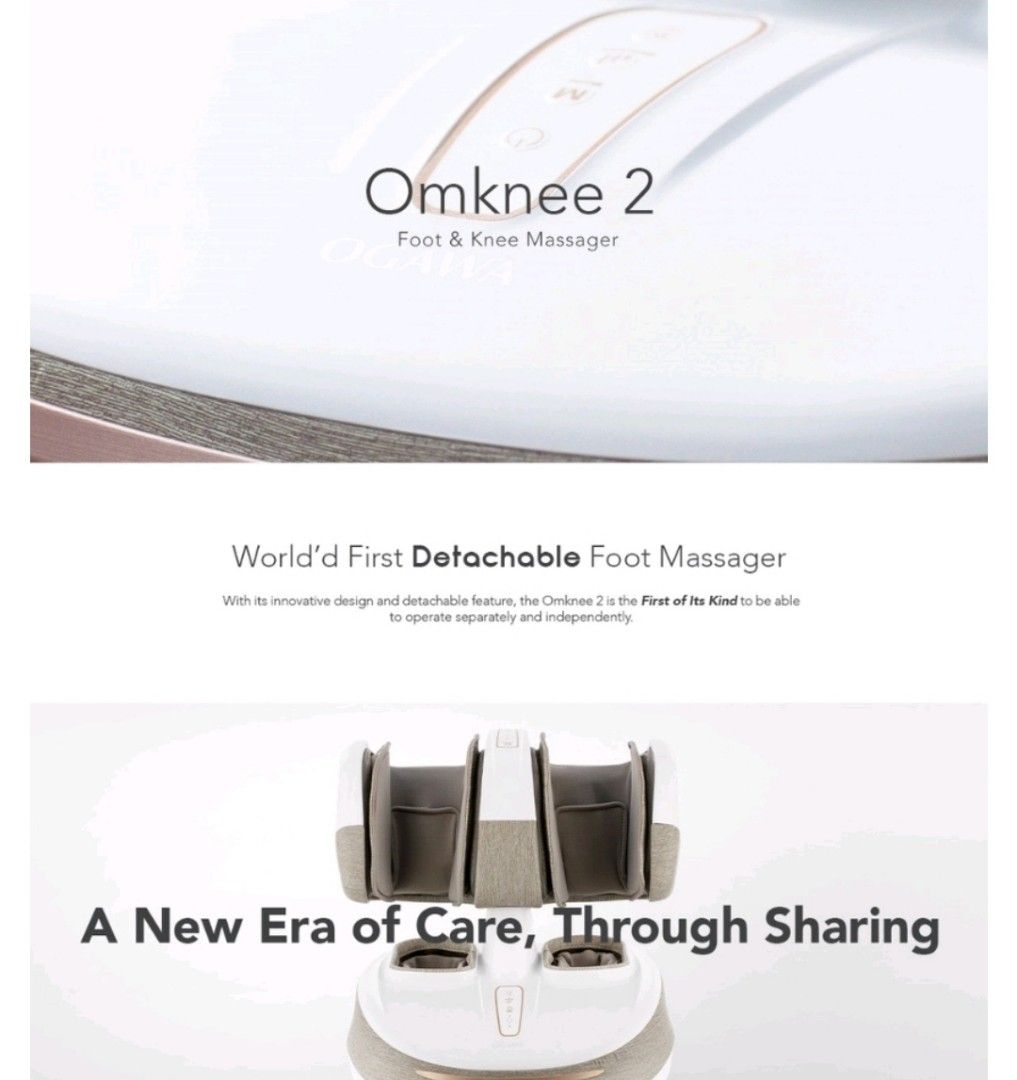 Ogawa Omknee 2, Health Nutrition, Massage Devices on Carousell