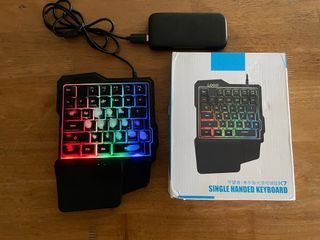One-Hand Gaming Mechanical Feeling Keyboard With Backlight‼️