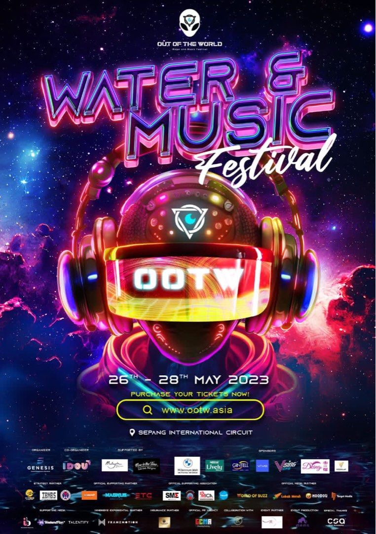 OOTW WATER & MUSIC FESTIVAL 27th Pass‼️, Tickets & Vouchers, Event