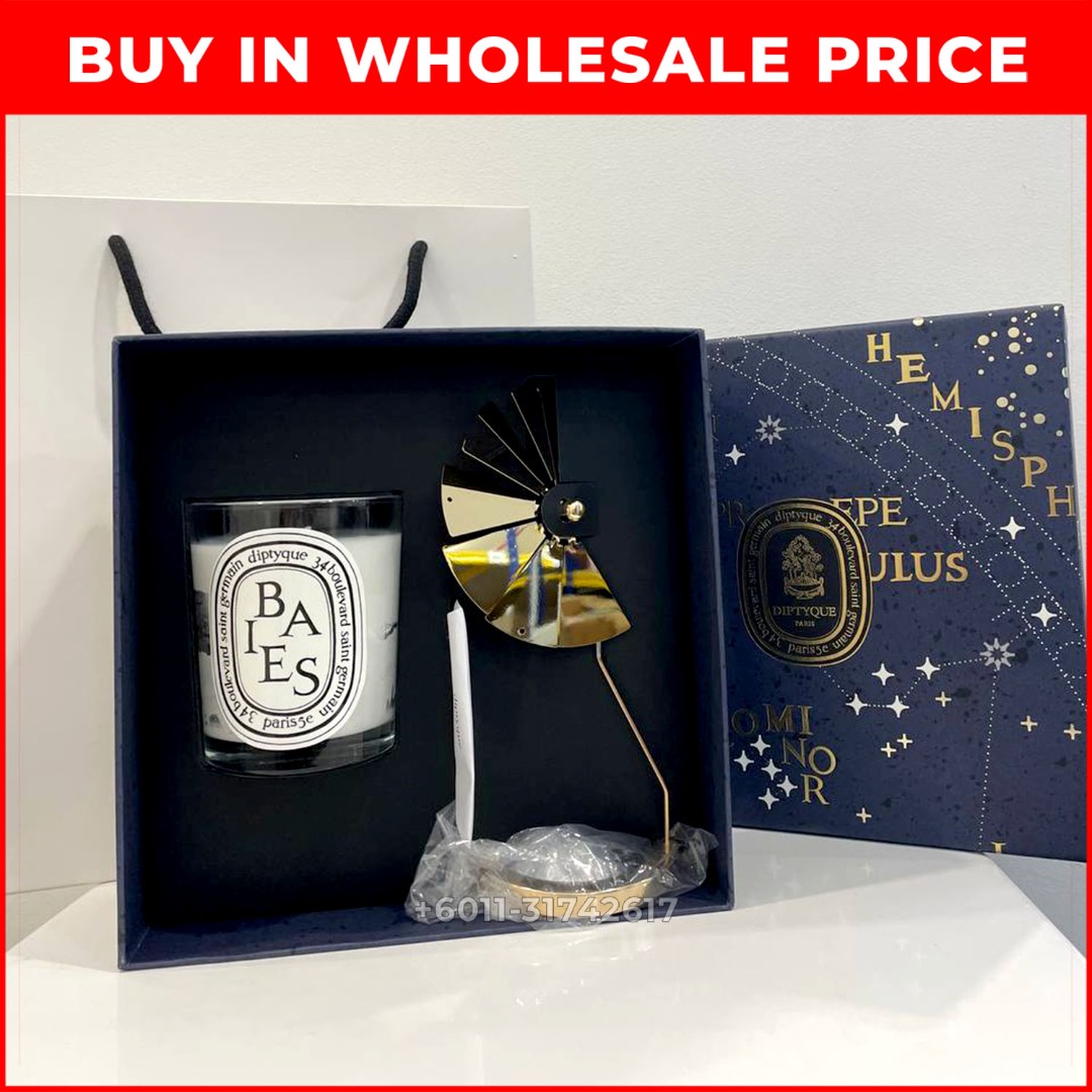 [ORIGINAL] DIPTYQUE CANDLE BAIES 190G LIMITED EDITION (SINGLE BLUE BOX