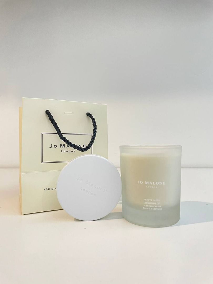 Jo malone white moss and snowdrop candle store