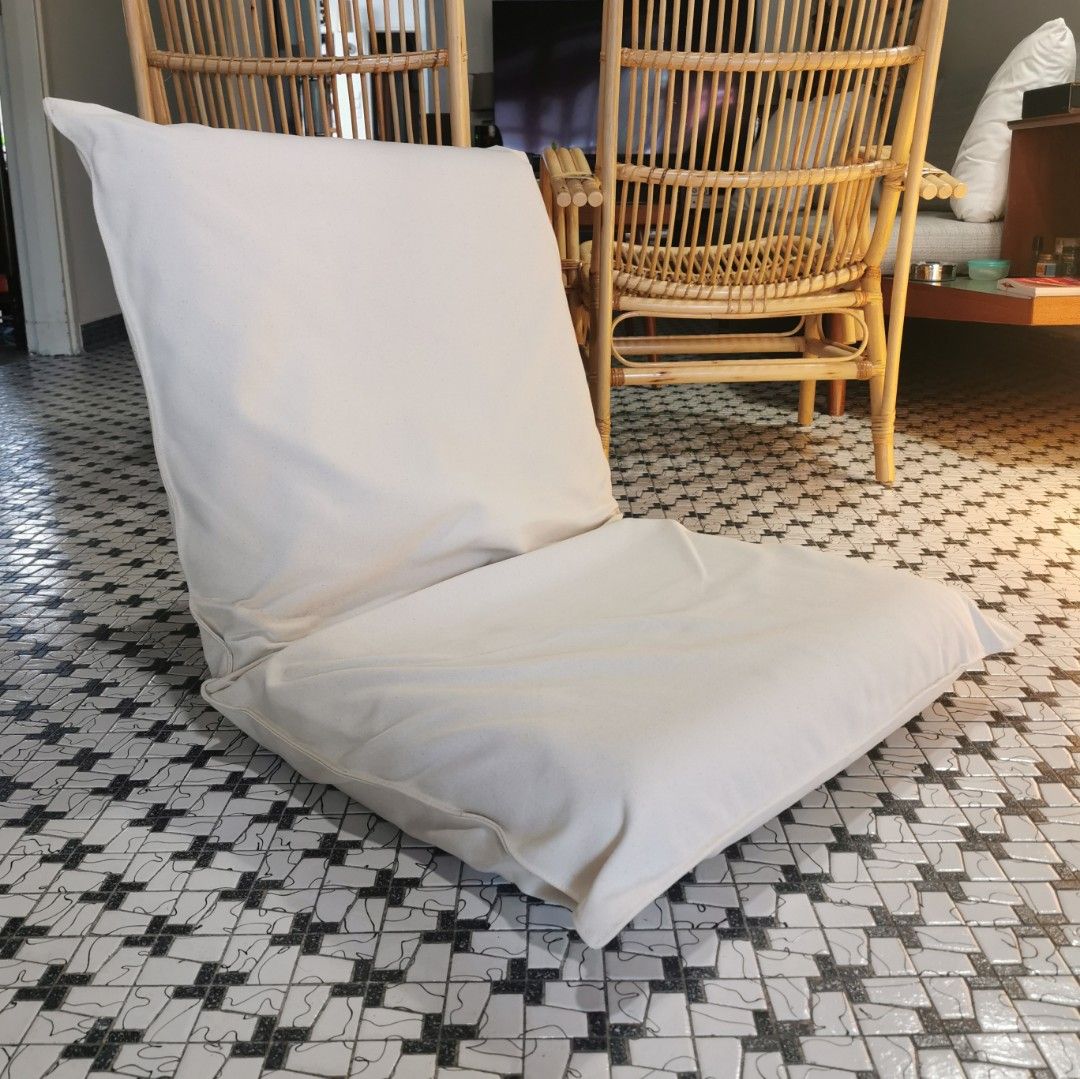 Original Muji floor chair, Furniture & Home Living, Furniture, Chairs ...