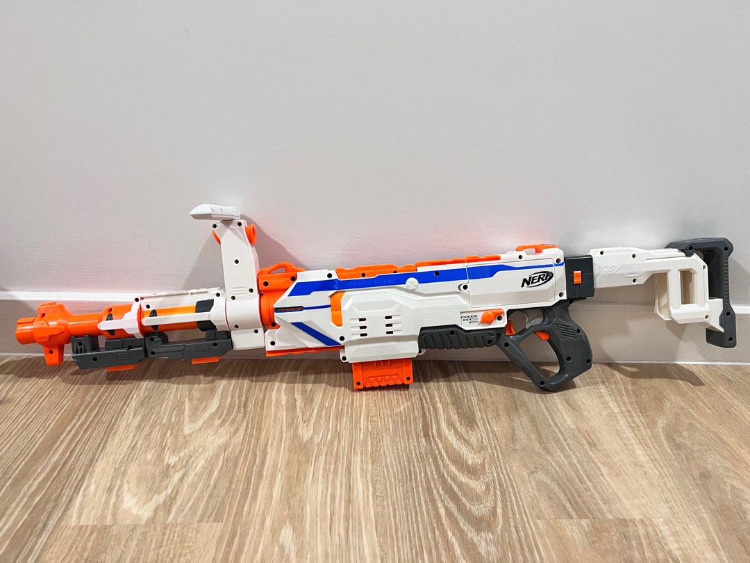 Original Nerf Modulus Regulator with Long Range Upgrade Kit, Hobbies