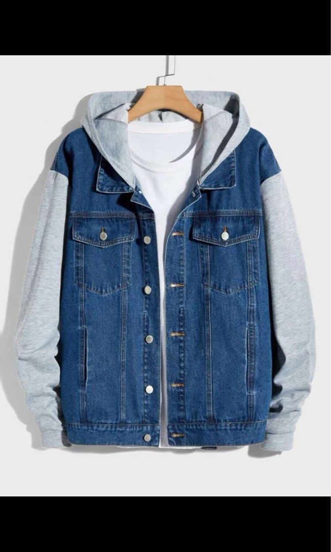 jean sweater jacket
