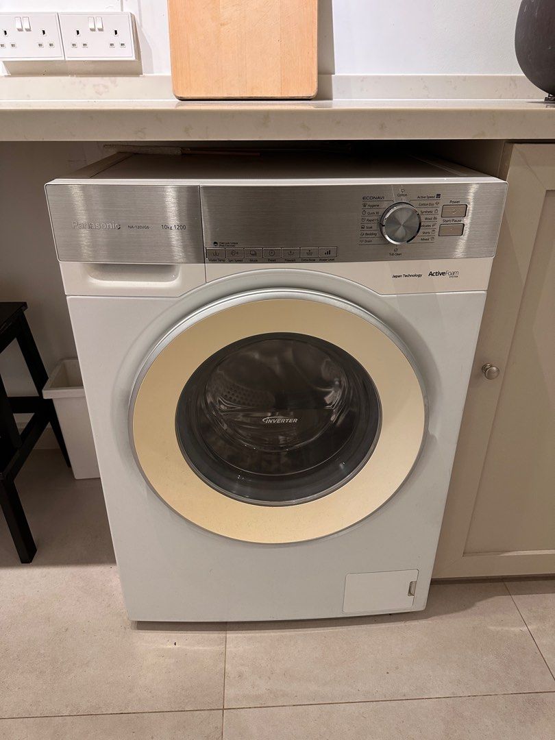 Panasonic 10kg side load washing machine, TV & Home Appliances, Washing