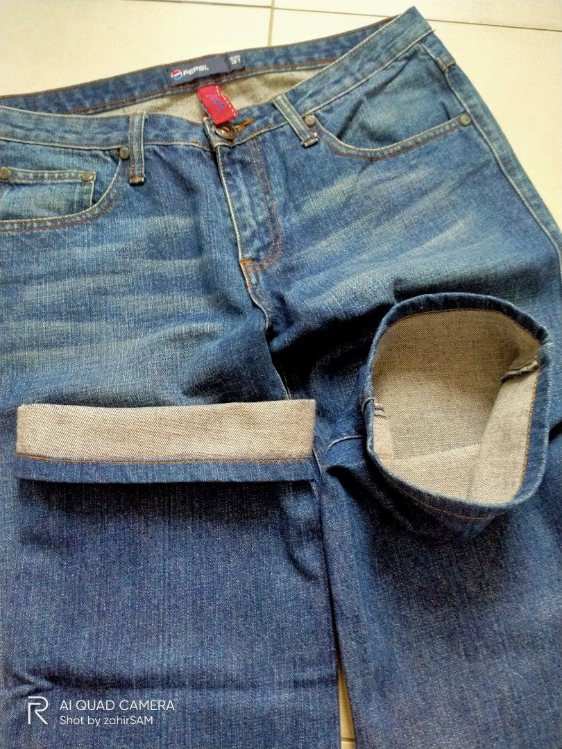 Pepsi jeans, Men's Fashion, Bottoms, Jeans on Carousell