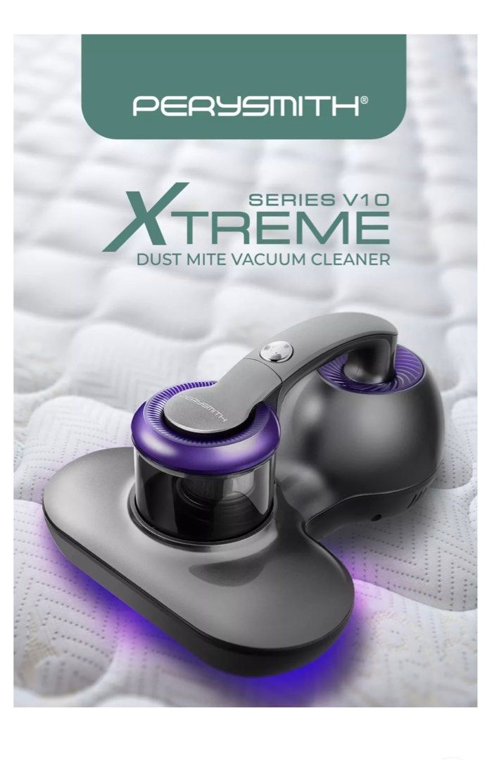 PerySmith 700W Dust Mite Vacuum Cleaner XTREME Series V10, Furniture